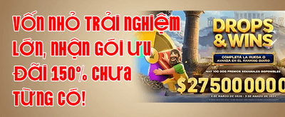 Thưởng Chào Mừng Slots